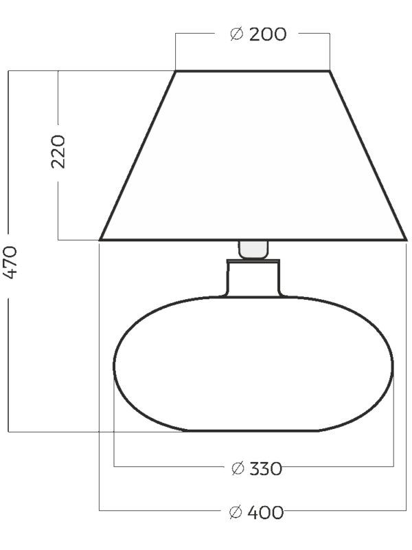 Lampa stojąca Tanzania