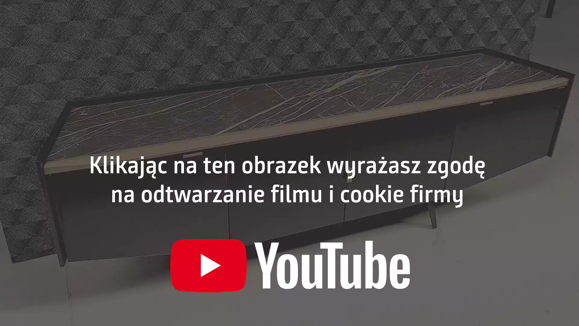 Szafka RTV Slim Long - Klikając na ten obrazek wyrażasz zgodę na odtwarzanie filmu i cookie firmy YouTube.